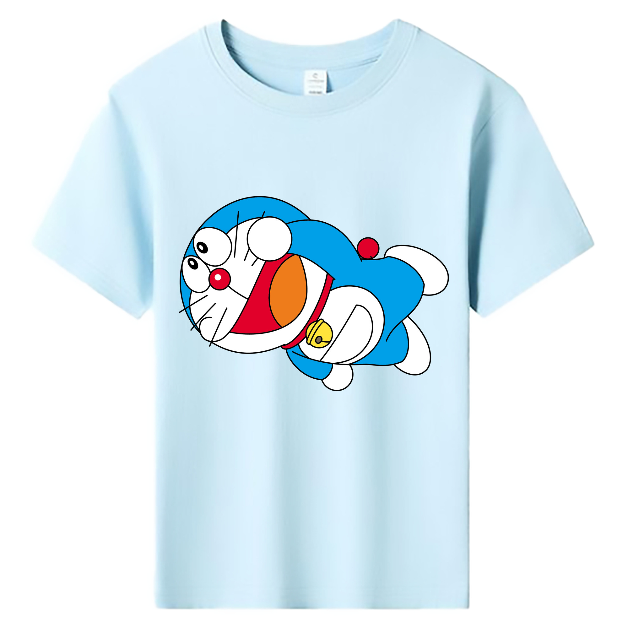 （画像用） ドラえもん Doraemon 綿100％キッズTシャツ（フロントプリント）